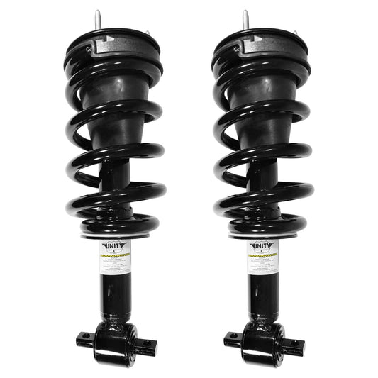 Unity Automotive 2-11590-001 Front 2 Wheel Complete Strut Assembly Kit 2007-2011 Chevrolet Avalanche