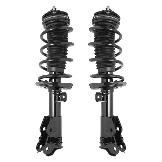 UNITY AUTOMOTIVE 2-11327-11328-001 Front 2 Wheel Complete Strut Assembly Kit 2012-2015 Honda Civic Coupe