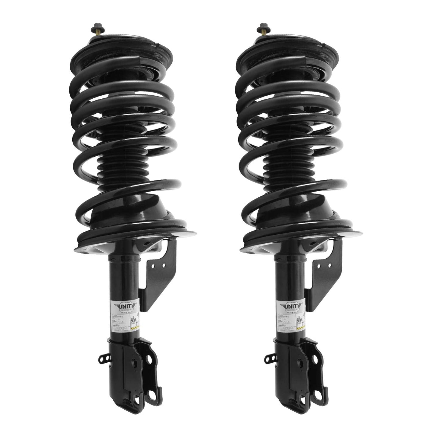 UNITY AUTOMOTIVE 2-11500-001 Front 2 Wheel Complete Strut Assembly Kit 1990-1995 Chrysler Town and Country