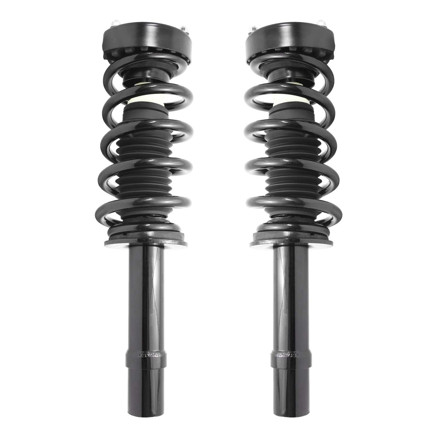 UNITY AUTOMOTIVE 2-11278-11279-001 Front 2 Wheel Complete Strut Assembly Kit 2012-2016 Chrysler 300 AWD