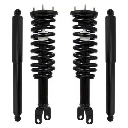 Unity Automotive 4-11094-256400-001 4 Wheel Complete Strut Assembly with Gas Shock Kit 2005-2009 Dodge Dakota RWD