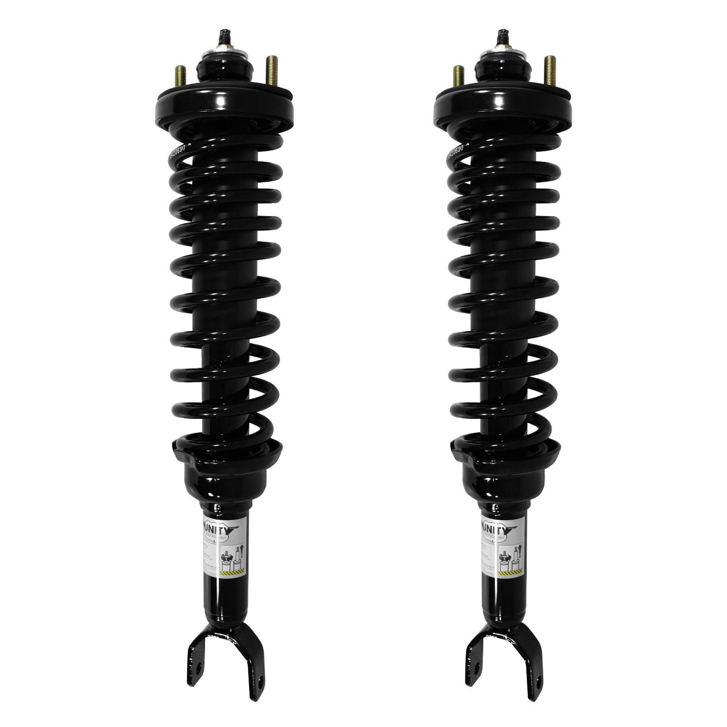 UNITY AUTOMOTIVE 2-15330-001 Rear 2 Wheel Complete Strut Assembly Kit 1992-1995 Honda Civic