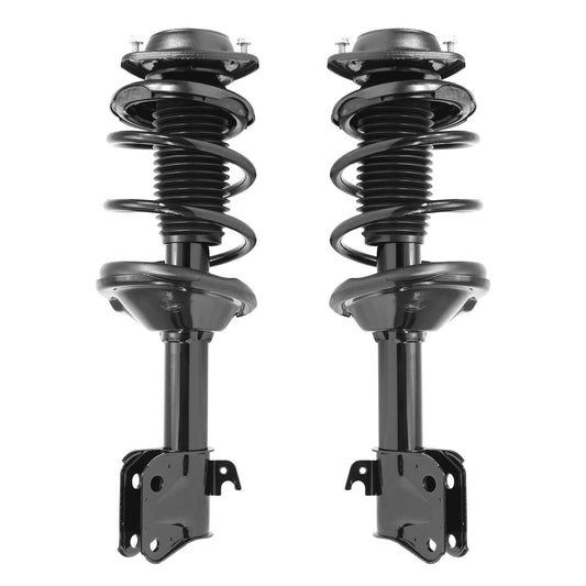 UNITY AUTOMOTIVE 2-11193-11194-001 Front 2 Wheel Complete Strut Assembly Kit 2002-2003 Subaru Impreza Sedan