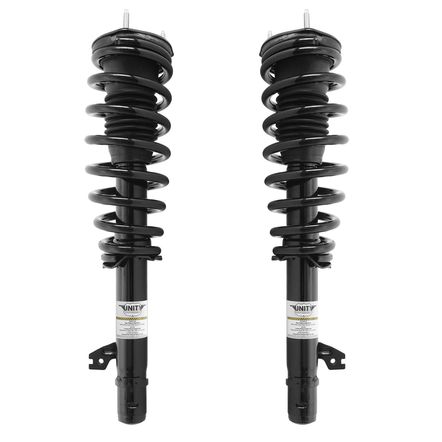Unity Automotive 2-11985-11986-001 Front 2 Wheel Complete Strut Assembly Kit 2009-2013 Mazda 6