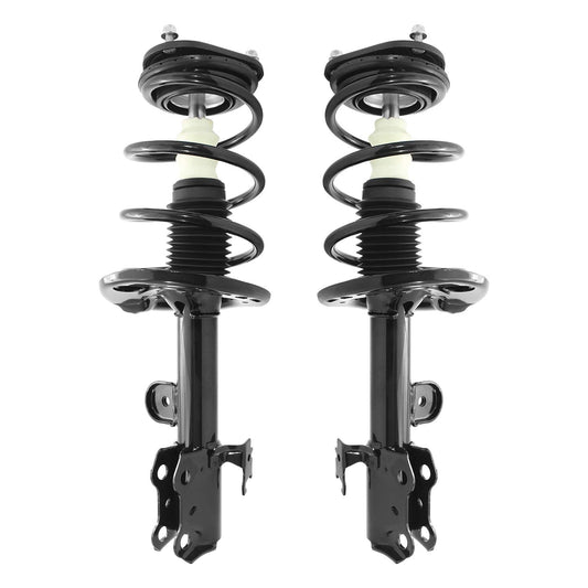 UNITY AUTOMOTIVE 2-11245-11246-001 Front 2 Wheel Complete Strut Assembly Kit 2013-2017 Toyota RAV4