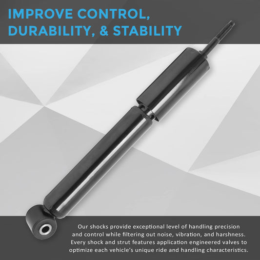 Unity Automotive 2-254870-001 Rear Replacement Shock Absorber Kit Fits 2008-2009 Mercedes-Benz C230