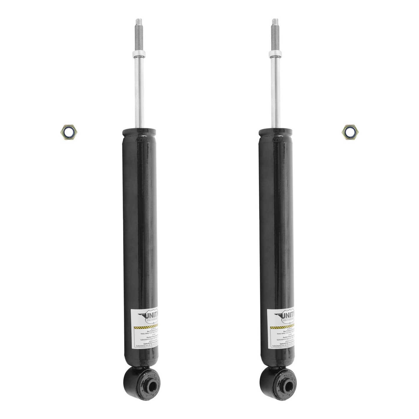 UNITY AUTOMOTIVE 2-253620-001 Rear 2 Wheel Gas Shock Kit 2009-2014 Nissan Murano