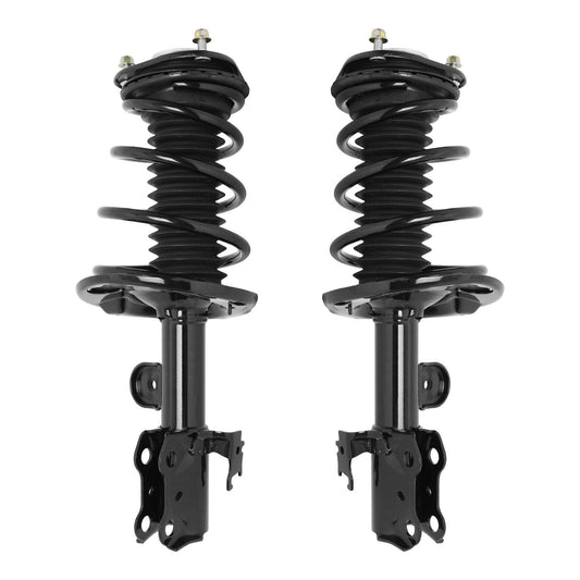 UNITY AUTOMOTIVE 2-11803-11804-001 Front 2 Wheel Complete Strut Assembly Kit 2011-2016 Scion TC