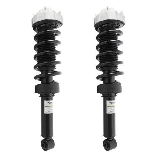 UNITY AUTOMOTIVE 2-15240-001 Rear 2 Wheel Complete Strut Assembly Kit 2007-2010 Audi Q7