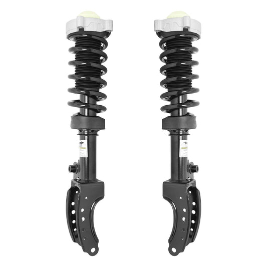 UNITY AUTOMOTIVE 2-11104-11105-001 Front 2 Wheel Complete Strut Assembly Kit 2007-2014 Audi Q7