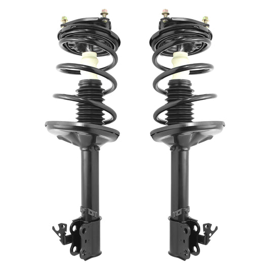 UNITY AUTOMOTIVE 2-11247-11248-001 Front 2 Wheel Complete Strut Assembly Kit 1996-2000 Toyota RAV4