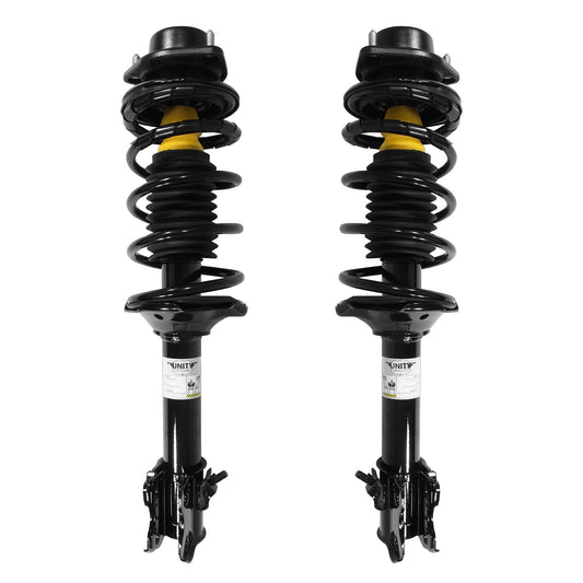 Unity Automotive 2-15121-15122-001 Rear 2 Wheel Complete Strut Assembly Kit 2001-2000 Nissan Altima