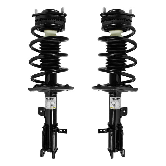 Unity Automotive 2-11675-11676-001 Front 2 Wheel Complete Strut Assembly Kit 2007-2010 Chrysler Sebring