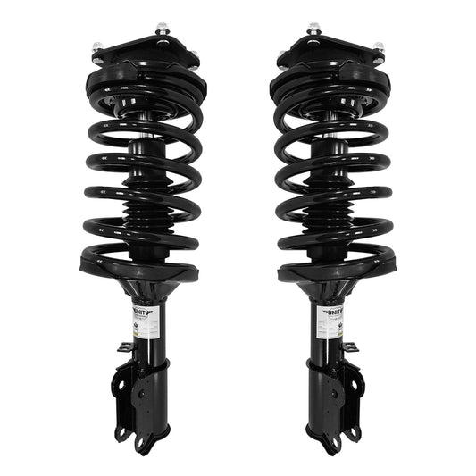UNITY AUTOMOTIVE 2-11953-11954-001 Front 2 Wheel Complete Strut Assembly Kit 2002-2005 Kia Entourage