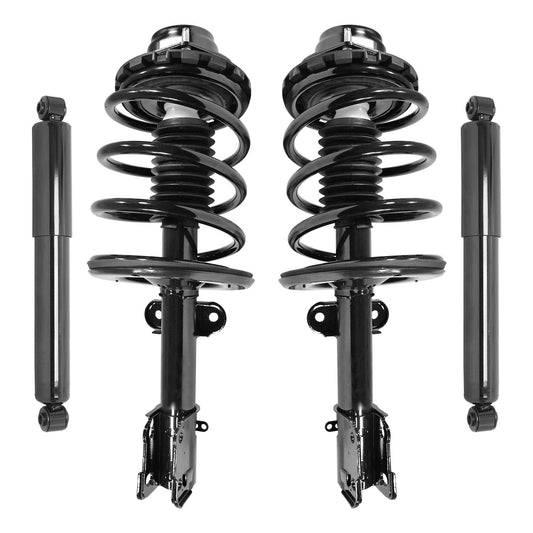 UNITY AUTOMOTIVE 4-11041-253030-001 4 Wheel Complete Strut Assembly with Gas Shock Kit 2000-2000 Chrysler Grand Voyager