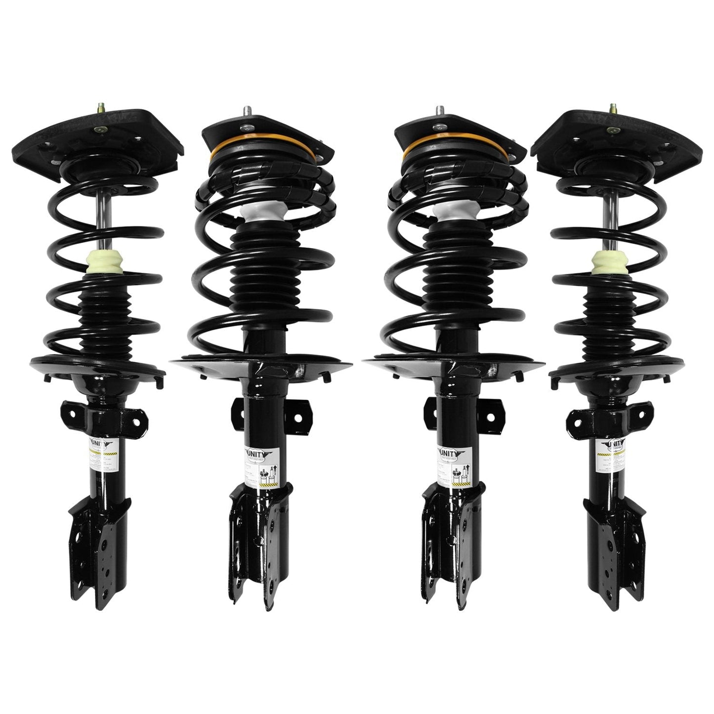 Unity Automotive 4-11024-15313-001 4 Wheel Complete Strut Assembly Kit 2004-2008 Pontiac Grand Prix