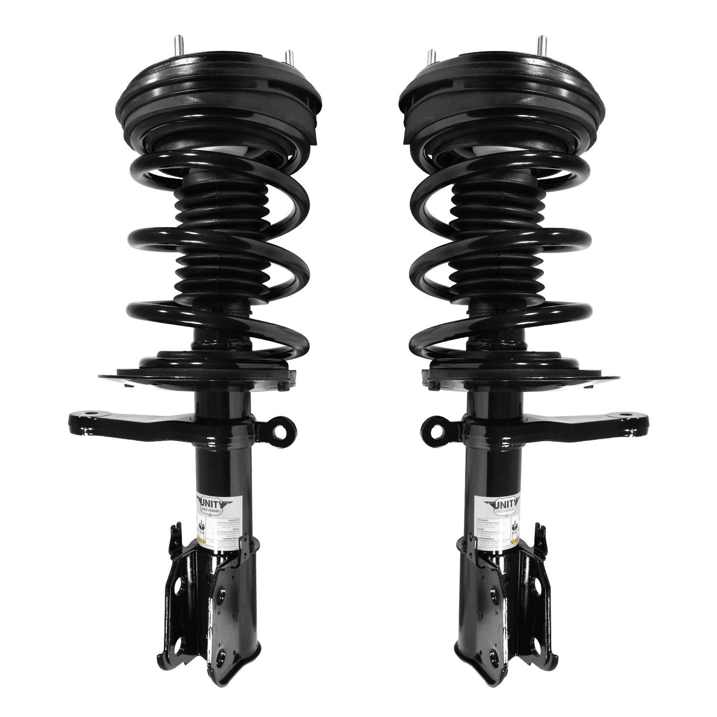 Unity Automotive 2-11171-11172-001 Front 2 Wheel Complete Strut Assembly Kit 1999-2004 Chrysler 300M
