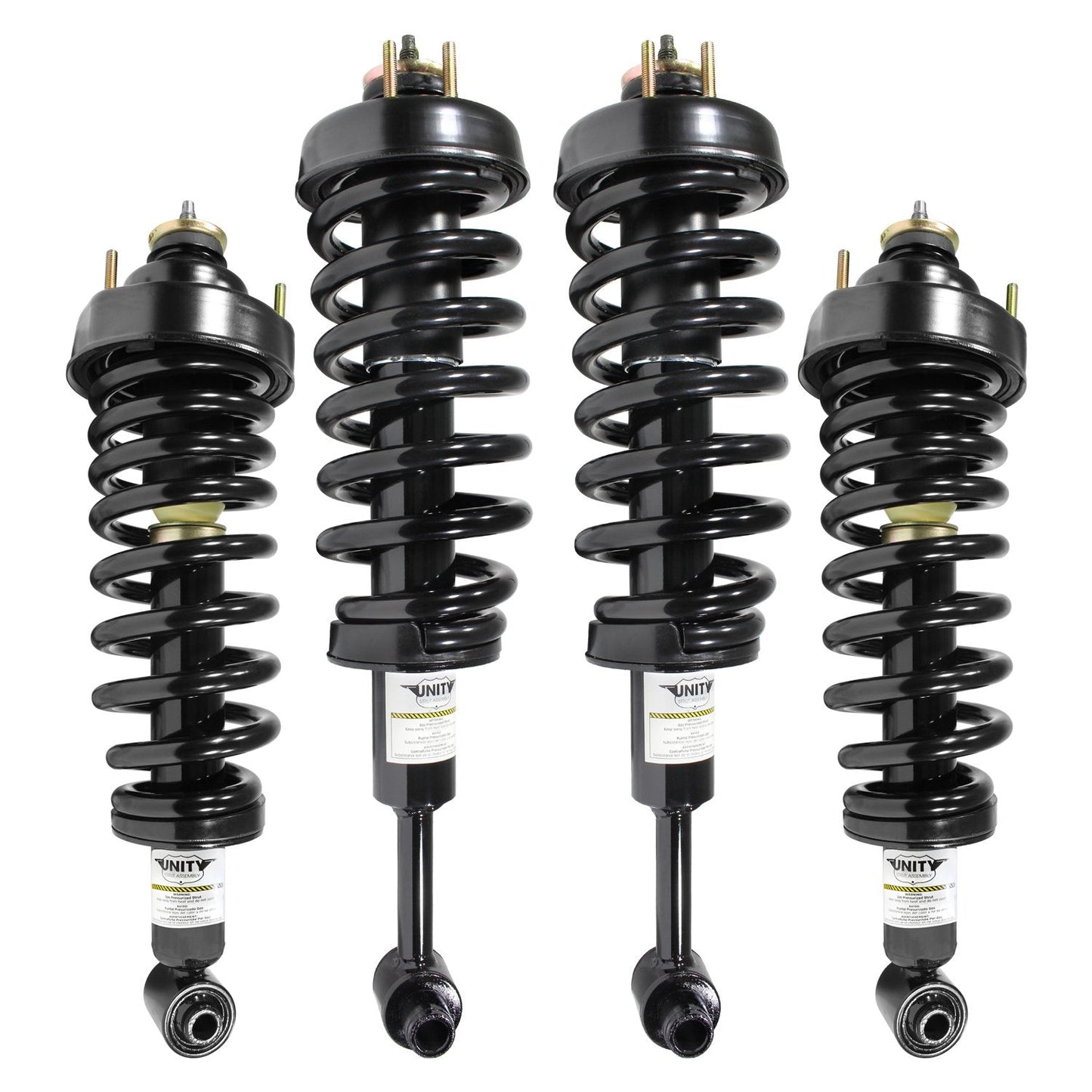 UNITY AUTOMOTIVE 4-11200-15060-001 4 Wheel Complete Strut Assembly Kit 2004-2005 Ford Explorer