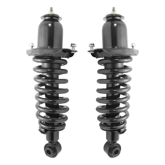 Unity Automotive 2-15375-15376-001 Rear 2 Wheel Complete Strut Assembly Kit 2009-2010 Pontiac Vibe AWD