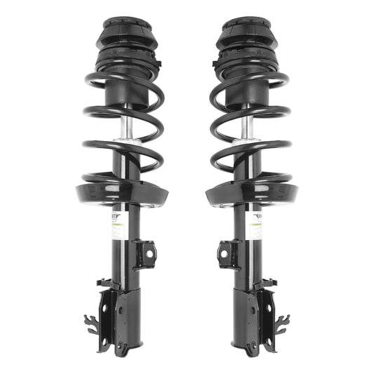 UNITY AUTOMOTIVE 2-11223-11224-001 Front 2 Wheel Complete Strut Assembly Kit 2001-2005 Saturn L300