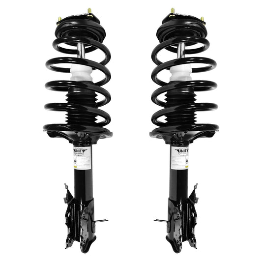 UNITY AUTOMOTIVE 2-11571-11572-001 Front 2 Wheel Complete Strut Assembly Kit 2002-2006 Nissan Sentra