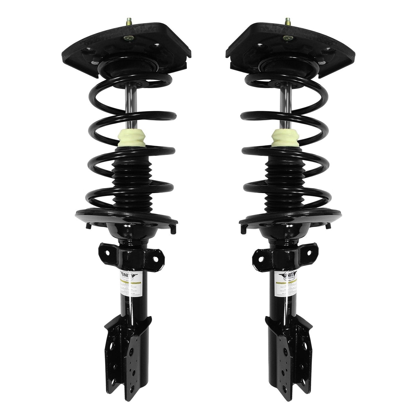 Unity Automotive 2-15313-15314-001 Rear 2 Wheel Complete Strut Assembly Kit 2005-2009 Buick Allure with 17" Wheels