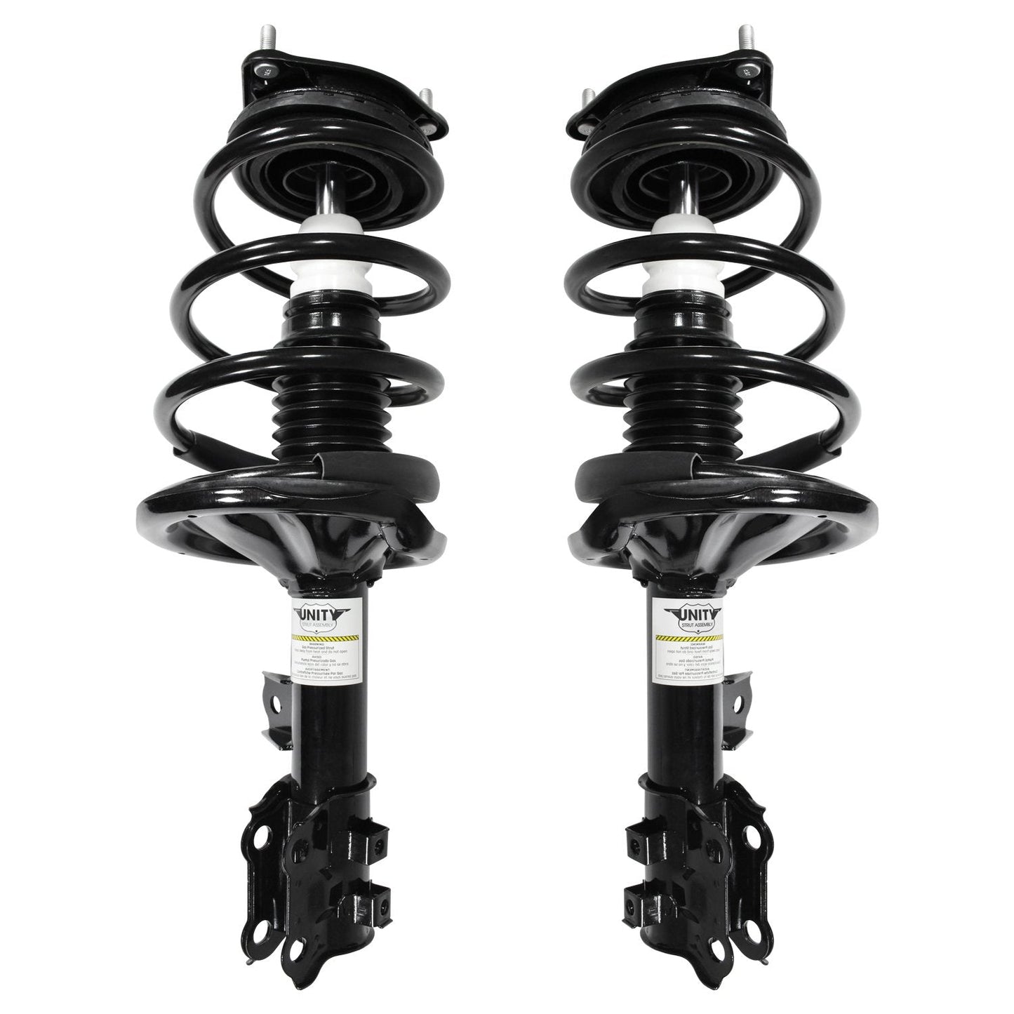 Unity Automotive 2-11133-11134-001 Front 2 Wheel Complete Strut Assembly Kit 2007-2010 Hyundai Elantra