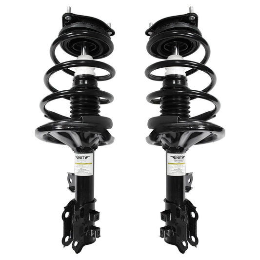 Unity Automotive 2-11133-11134-001 Front 2 Wheel Complete Strut Assembly Kit 2007-2010 Hyundai Elantra
