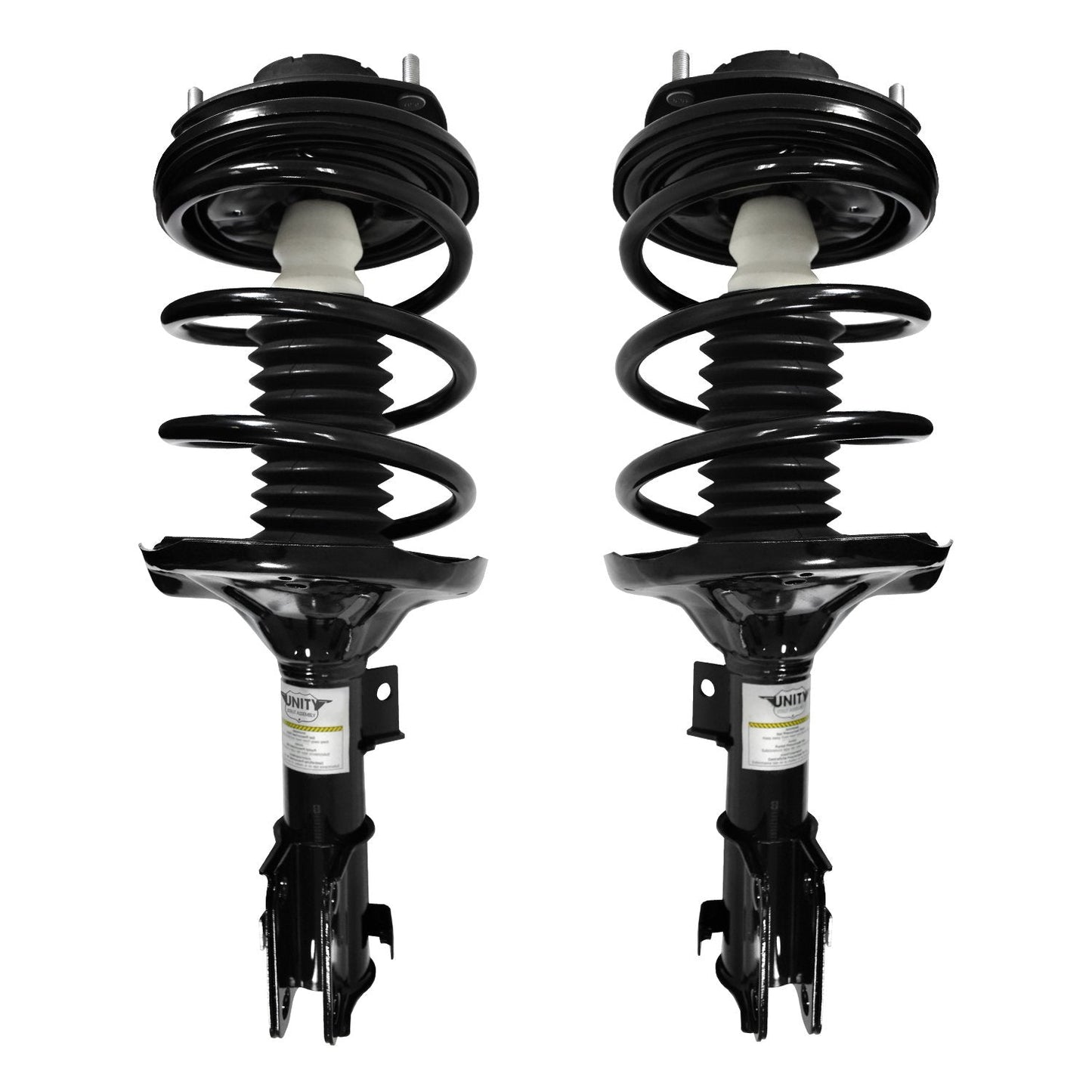 UNITY AUTOMOTIVE 2-11191-11192-001 Front 2 Wheel Complete Strut Assembly Kit 2001-2005 Chrysler Sebring