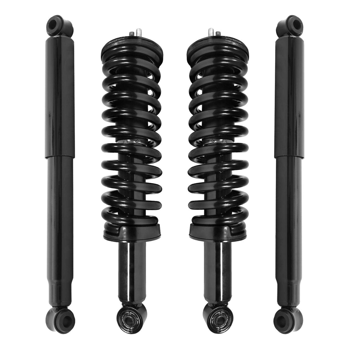 UNITY AUTOMOTIVE 4-11081-254051-001 4 Wheel Complete Strut Assembly with Gas Shock Kit 1995-2004 Toyota Tacoma