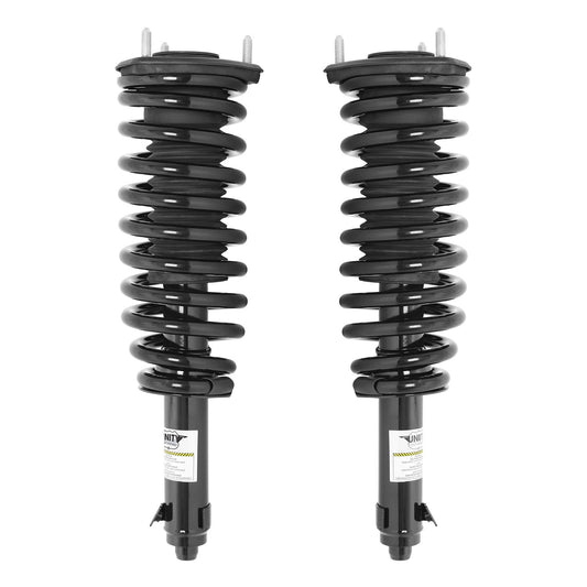 UNITY AUTOMOTIVE 2-11361-11362-001 Front 2 Wheel Complete Strut Assembly Kit 2009-2012 Lexus LS600H