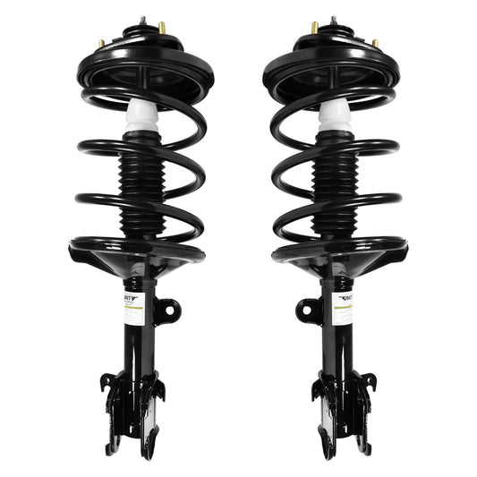 Unity Automotive 2-11661-11662-001 Front 2 Wheel Complete Strut Assembly Kit 1999-2004 Honda Odyssey
