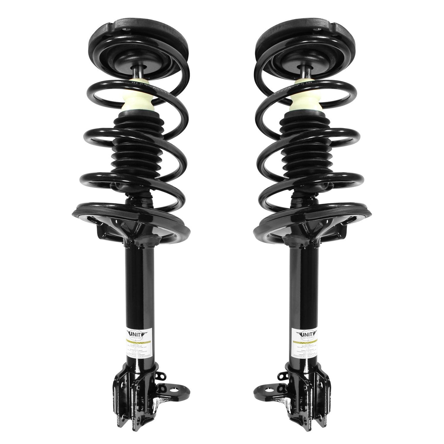 UNITY AUTOMOTIVE 2-15211-15212-001 Rear 2 Wheel Complete Strut Assembly Kit 2000-2005 Dodge Neon