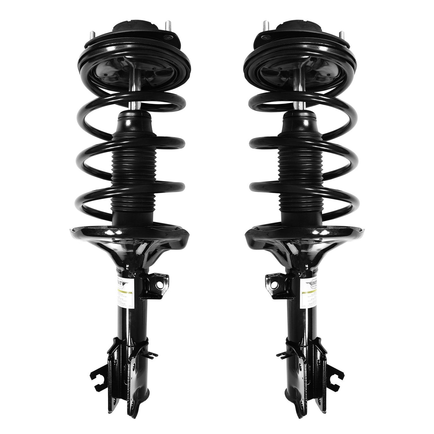 UNITY AUTOMOTIVE 2-11283-11284-001 Front 2 Wheel Complete Strut Assembly Kit 2001-2006 Hyundai Santa Fe