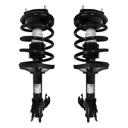 Unity Automotive 2-11433-11434-001 Front 2 Wheel Complete Strut Assembly Kit 2001-2002 Nissan Quest