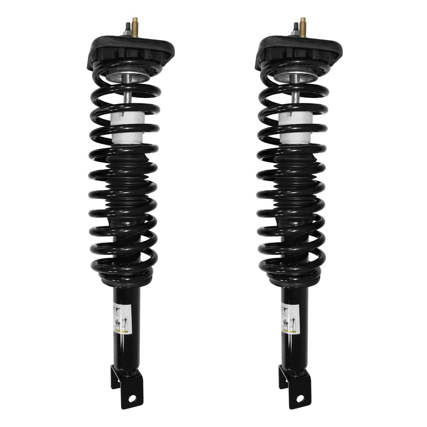 Unity Automotive 2-15360-001 Rear 2 Wheel Complete Strut Assembly Kit 1995-1998 Chrysler Cirrus