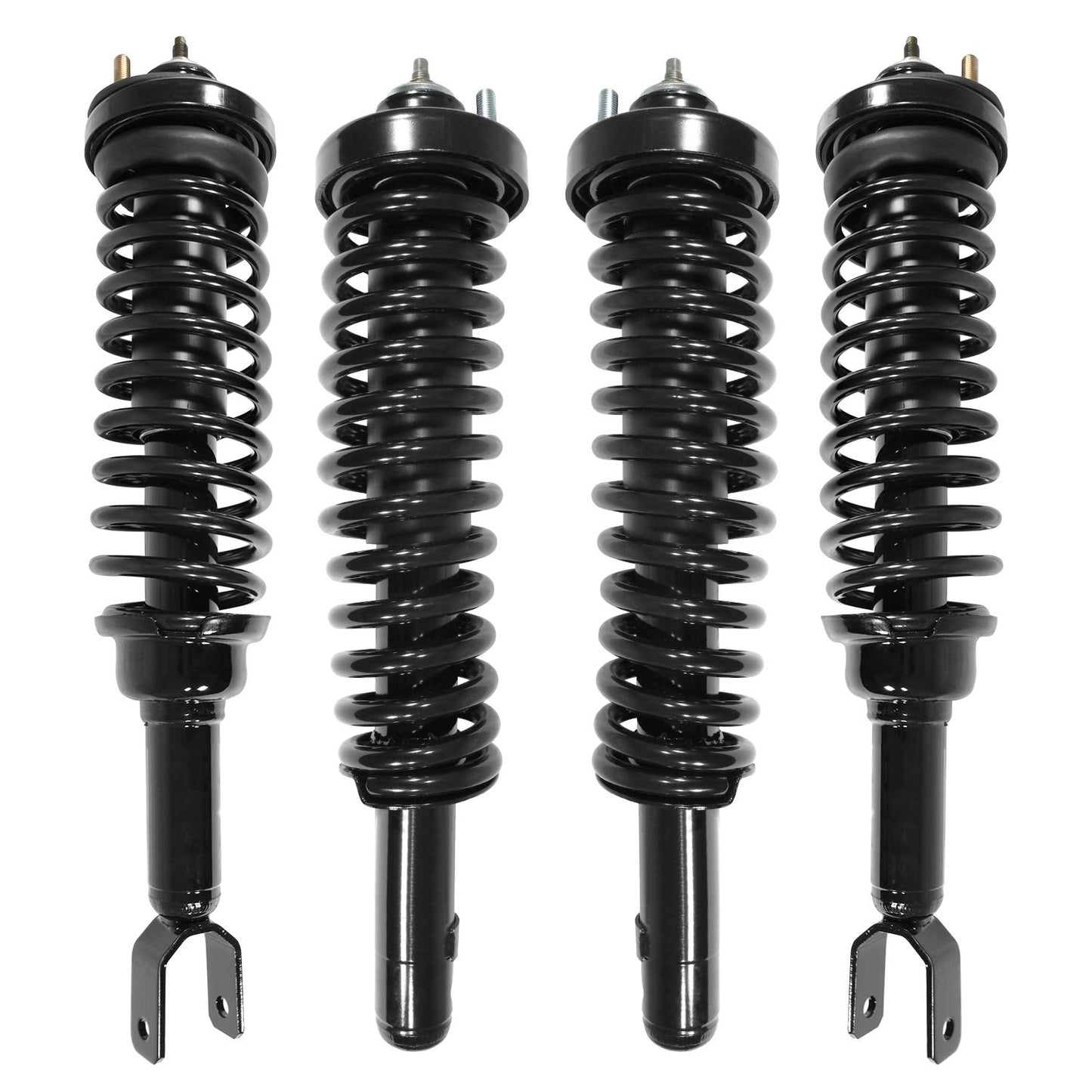 Unity 4-11231-15220-001 Front and Rear 4 Wheel Complete Strut Assembly Kit