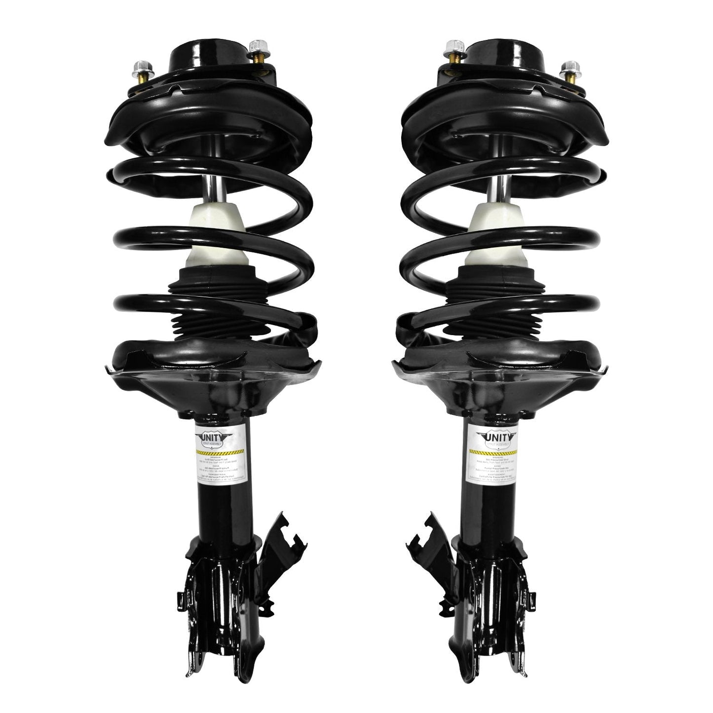 UNITY AUTOMOTIVE 2-11391-11392-001 Front 2 Wheel Complete Strut Assembly Kit 1993-1999 Nissan Altima