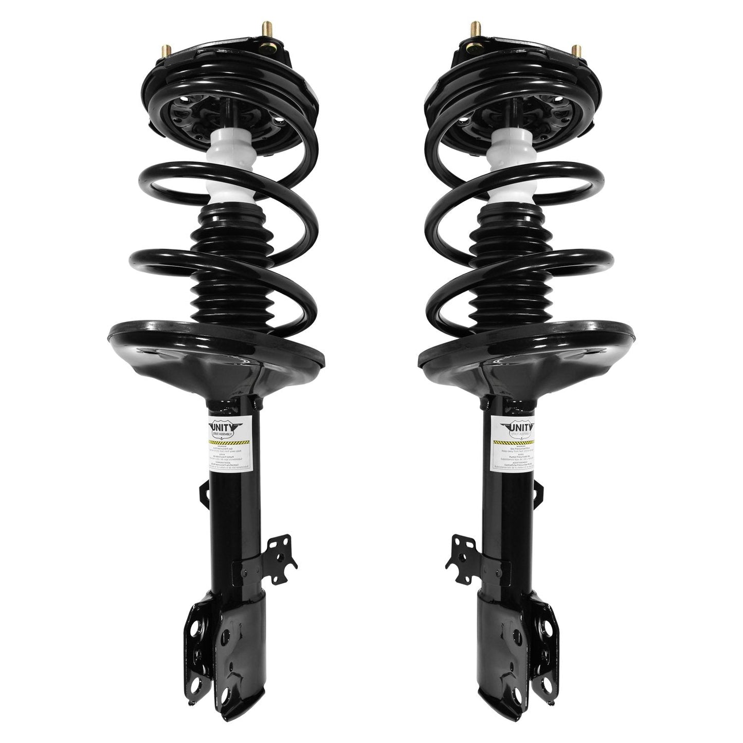 Unity Automotive 2-11891-11892-001 Front 2 Wheel Complete Strut Assembly Kit 2000-2005 Toyota RAV4 AWD