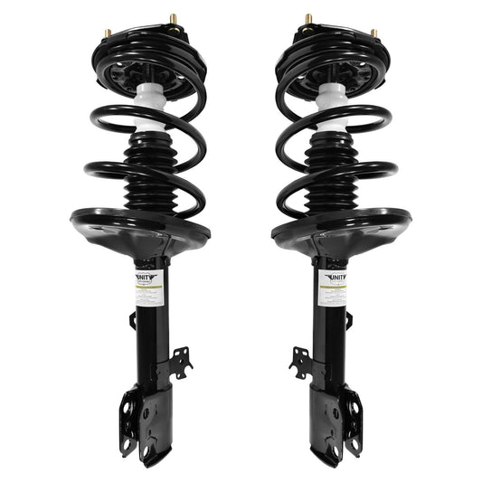 Unity Automotive 2-11891-11892-001 Front 2 Wheel Complete Strut Assembly Kit 2000-2005 Toyota RAV4 AWD