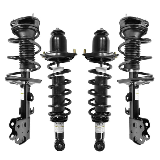 UNITY AUTOMOTIVE 4-11101-15373-001 4 Wheel Complete Strut Assembly Kit 2005-2009 Toyota Prius