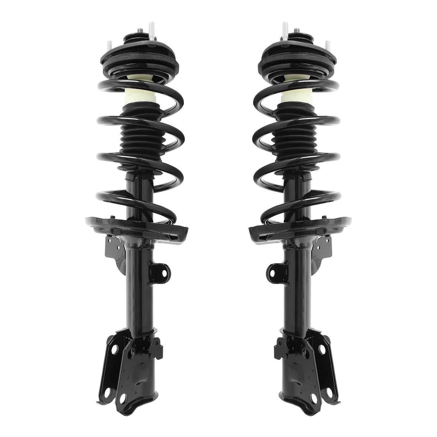 UNITY AUTOMOTIVE 2-11645-11646-001 Front 2 Wheel Complete Strut Assembly Kit 2009-2015 Honda Pilot