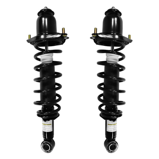 UNITY AUTOMOTIVE 2-15371-15372-001 Rear 2 Wheel Complete Strut Assembly Kit 2003-2008 Toyota Corolla