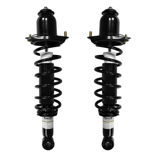 UNITY AUTOMOTIVE 2-15373-15374-001 Rear 2 Wheel Complete Strut Assembly Kit 2004-2009 Toyota Prius