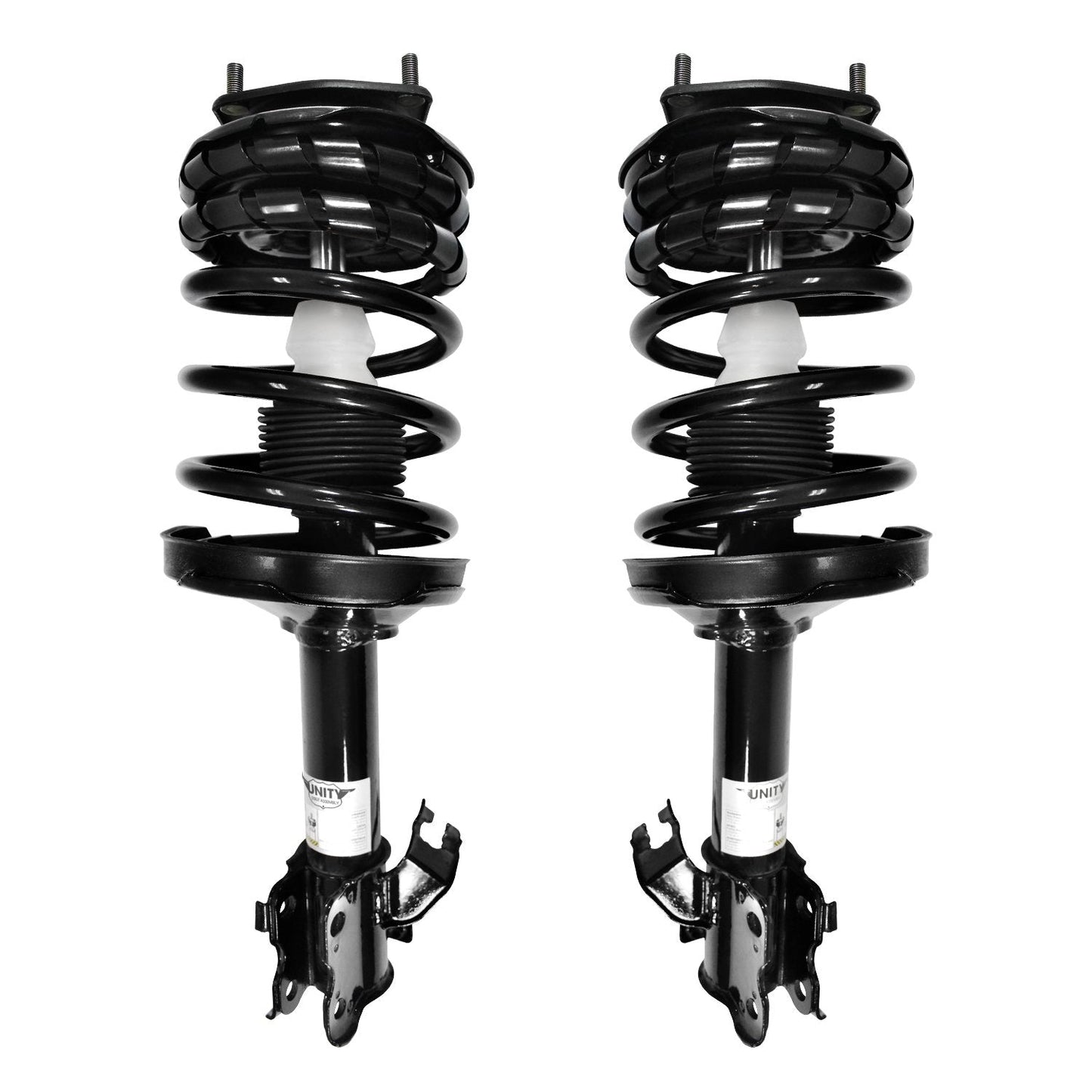 UNITY AUTOMOTIVE 2-11121-11122-001 Front 2 Wheel Complete Strut Assembly Kit 1993-1998 Mercury Villager