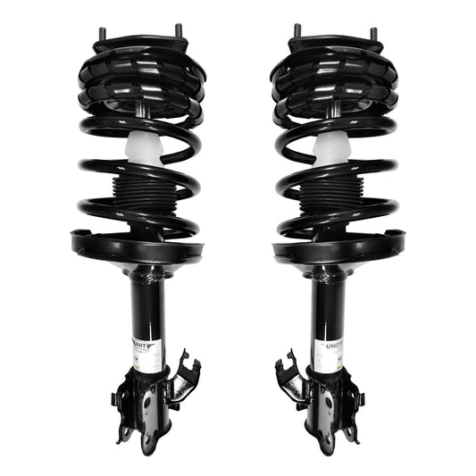 UNITY AUTOMOTIVE 2-11121-11122-001 Front 2 Wheel Complete Strut Assembly Kit 1993-1998 Mercury Villager