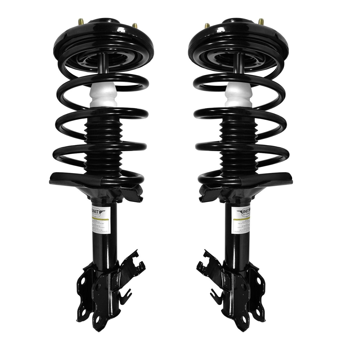 Unity Automotive 2-11943-11944-001 Front 2 Wheel Complete Strut Assembly Kit 2002-2003 Nissan Maxima