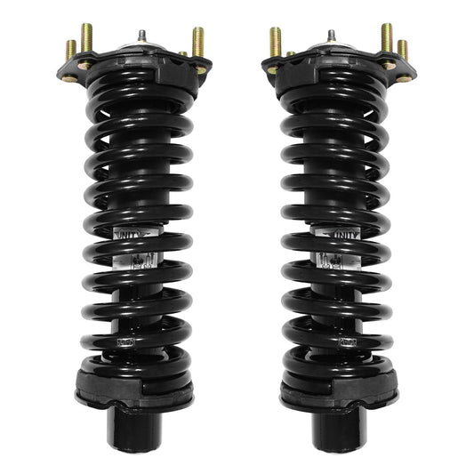 UNITY AUTOMOTIVE 2-11201-11202-001 Front 2 Wheel Complete Strut Assembly Kit 2002-2012 Jeep Liberty