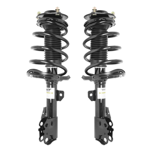UNITY AUTOMOTIVE 2-11747-11748-001 Front 2 Wheel Complete Strut Assembly Kit 2010-2012 Lexus ES350
