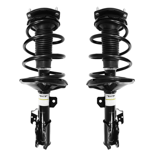 UNITY AUTOMOTIVE 2-11701-11702-001 Front 2 Wheel Complete Strut Assembly Kit 2002-2003 Toyota Camry